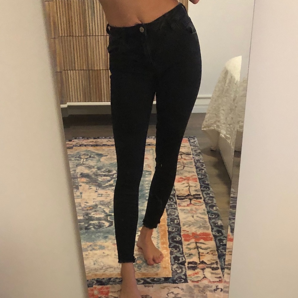 brandy melville black skinny jeans
